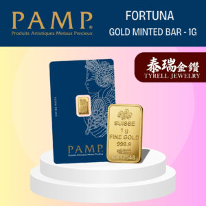 Fortuna Gold Minted Bar - 1g