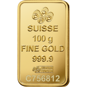 Fortuna Gold Minted Bar - 100g