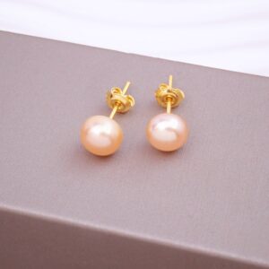 22K/916 Natural Fresh Water Pearl Gold Earrings