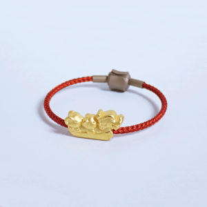 24k/999 Dragon Boat Charm