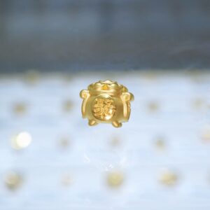 24K/999 Fortune Bowl Charm
