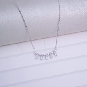 Silver Sterling Necklace minimalism