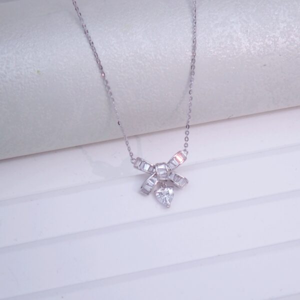 Sterling Necklace Ribbon