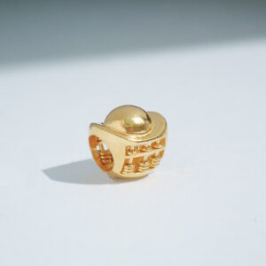 22K/916 Gold Abacus Pendant – Coin 铜钱