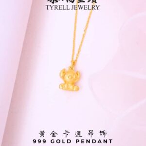 24K/999 GOLD PENDANT 足金吊坠