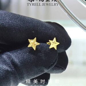 22K/916 GOLD EARING 金耳饰