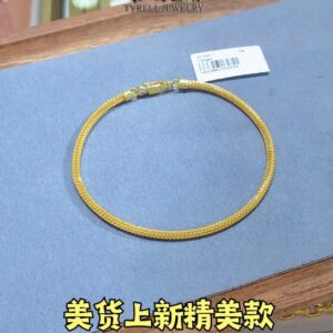 22K/916 精美时尚款龙身金手镯 EXQUISITE FASHION DRAGON GOLD BANGLE