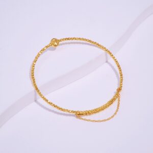 24K/999 Gold Bangle