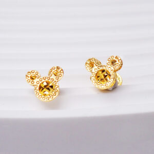 22K/916 Gold Ear Studs Earrings