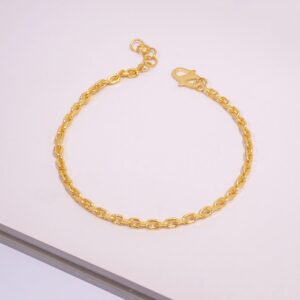 22K/916 Polo Chain Bracelet 万字金手链