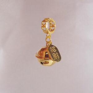 Bell Gold Pendant for Pandora