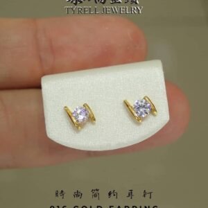 22K/916 GOLD EARING 金耳饰