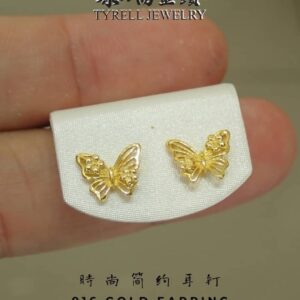 22K/916 GOLD EARING 金耳饰