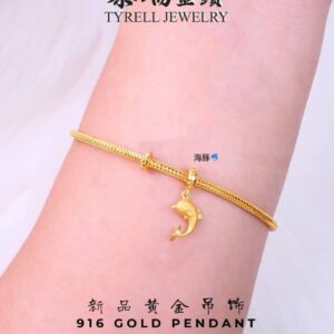 22K/916 GOLD PENDANT 金吊坠