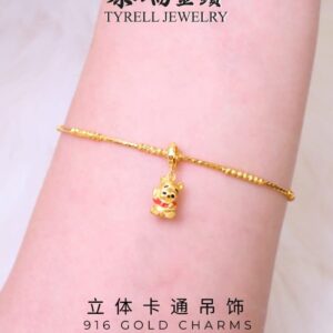 22K/916 GOLD CHARM 金吊坠