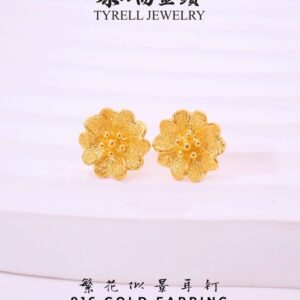 22K/916 GOLD EARING 金耳饰