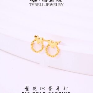 22K/916 GOLD EARING 金耳饰