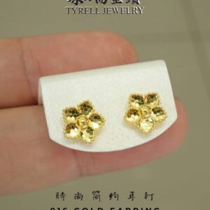 22K/916 GOLD EARING 金耳饰