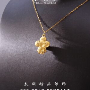24K/999 GOLD PENDANT 足金吊坠