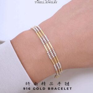 22K/916 GOLD BRACELET 时尚精品手链