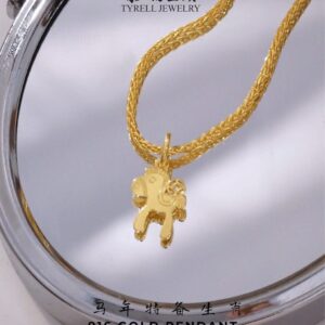 22K/916 GOLD PENDANT 马年特备生肖吊坠