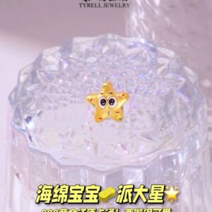 24K/999 足金星星手串 PURE GOLD STAR CHARM