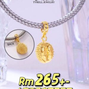 22K 小克重马来西亚果王 MALAYSIA FAMOUS DURIAN PENDANT