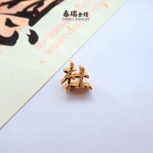 22K/916 姓氏杜金手串 SURNAME TOH GOLD CHARM
