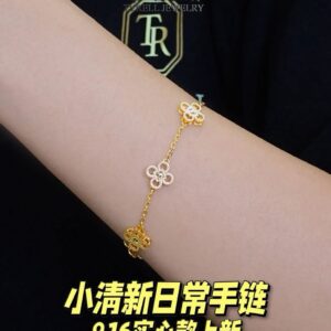 22K/916 小清新日常款手链 DELICATE AND EXQUISTE BRACELET
