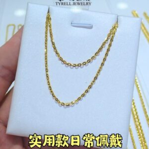22K/916 精致简约款POLO金项链 EXQUISITE AND SIMPLE POLO GOLD NECKLACE