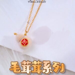 24K/999 毛绒绒系列新品葫芦金吊坠 FLUFFY SERIES NEW GOURD GOLD PENDANT