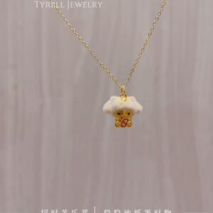 24K/999 新品毛茸茸系列美乐蒂小吊坠 NEW ARRIVAL FLUFFY SERIES MELODY PENDANT