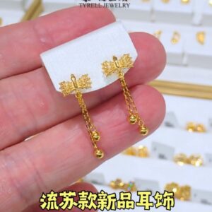 22K/916 流苏款新品耳饰 TESSEL-STYLE NEW ARRIVAL EARRINGS