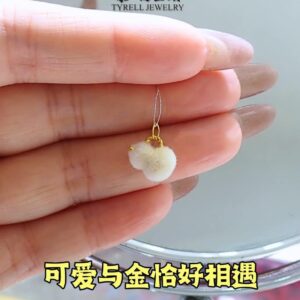 24K/999 新品毛绒绒款葫芦可爱小吊坠 NEW ARRIVAL FLUFFY CUTE GOURD PENDANT