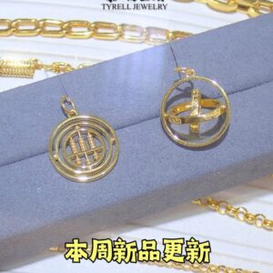 22K/916 新品财源广进算盘吊坠 ELEGANT AND EXQUISITE FORTUNE ABACUS PENDANT