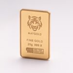 Maygold 20g minted gold bar front