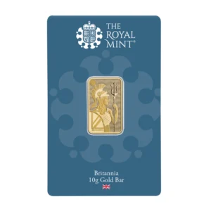 Britannia 10g Gold Bar, The Royal Mint