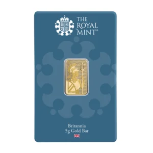 Britannia 5g Gold Bar, The Royal Mint